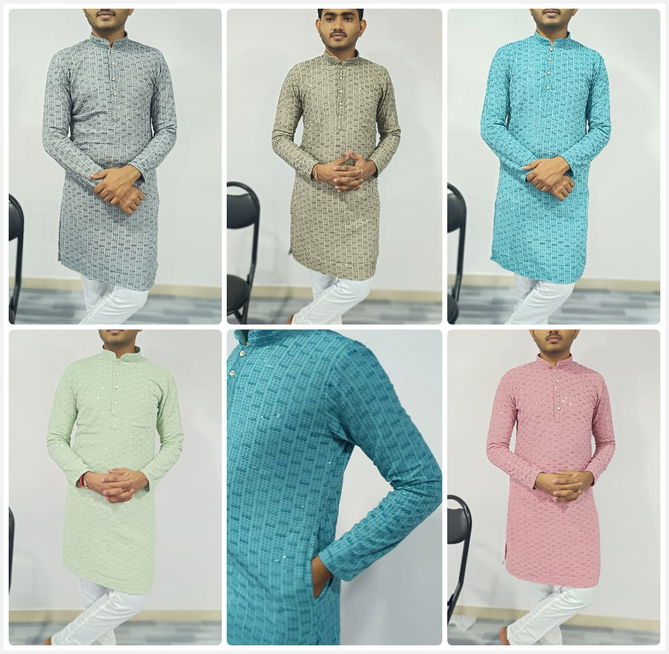 Rayon Viscose Sequence Vol 2 Mens Kurta Pajama Wholesale Shop In Surat